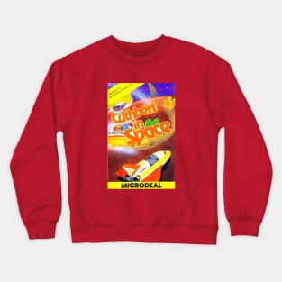 Cuthbert in Space Crewneck Sweatshirt